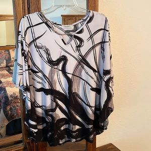 Dressbarn Blouse w/Butterfly Sleeves